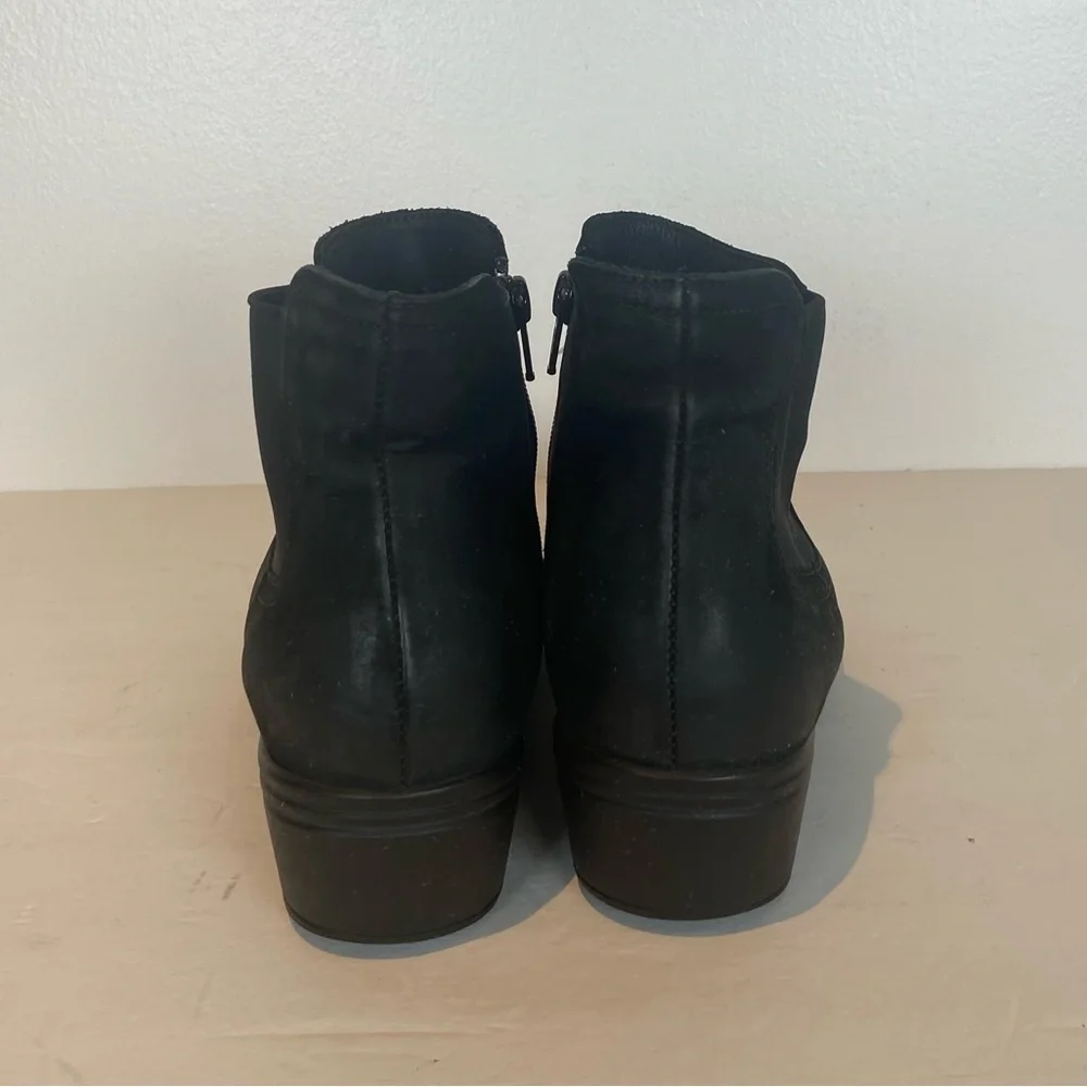 Hartjes XS Women's Ankle Boots Size UK 5 US Size 7 Suede Color Black Boho Flex